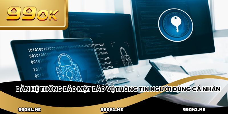 Dàn hệ thống bảo mật bảo vệ thông tin người dùng cá nhân