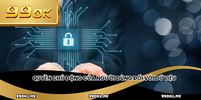 Quyền chủ động của người dùng đối với dữ liệu